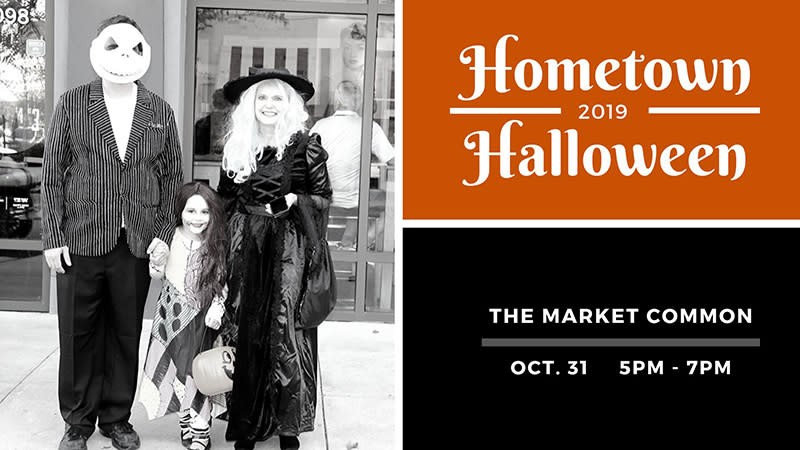Hayrides, Experiências de filmes clássicos de truques ou travessuras preenchem a semana do Halloween no Market Common 