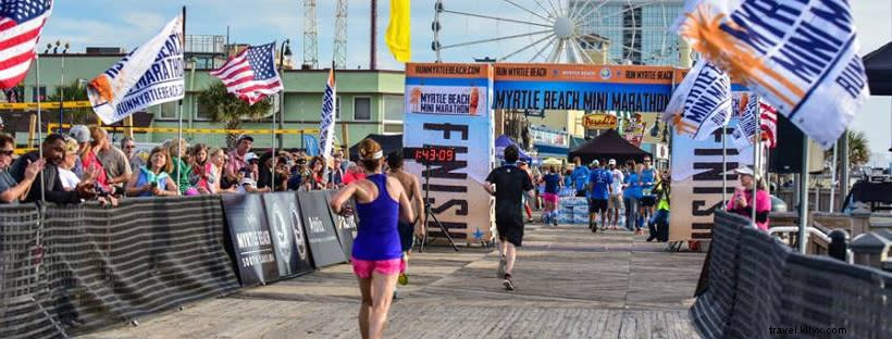 Week-end du mini-marathon de Myrtle Beach du 19 au 20 octobre 2019 