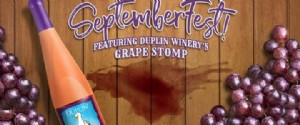 Grape Stomp e música ao vivo parte do SeptemberFest! 