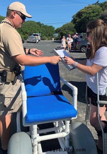 Accesibilidad para discapacitados durante su visita a Myrtle Beach, Carolina del Sur 