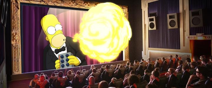 The Simpsons In 4D est ouvert à Broadway at the Beach 