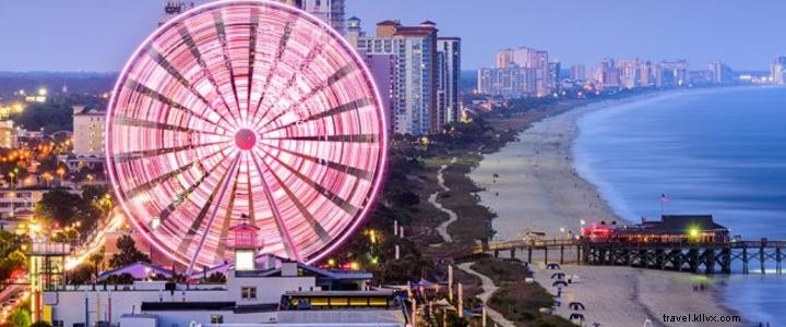 Visor da Expedia:Myrtle Beach apresentada como uma das cidades americanas imperdíveis em 2017 