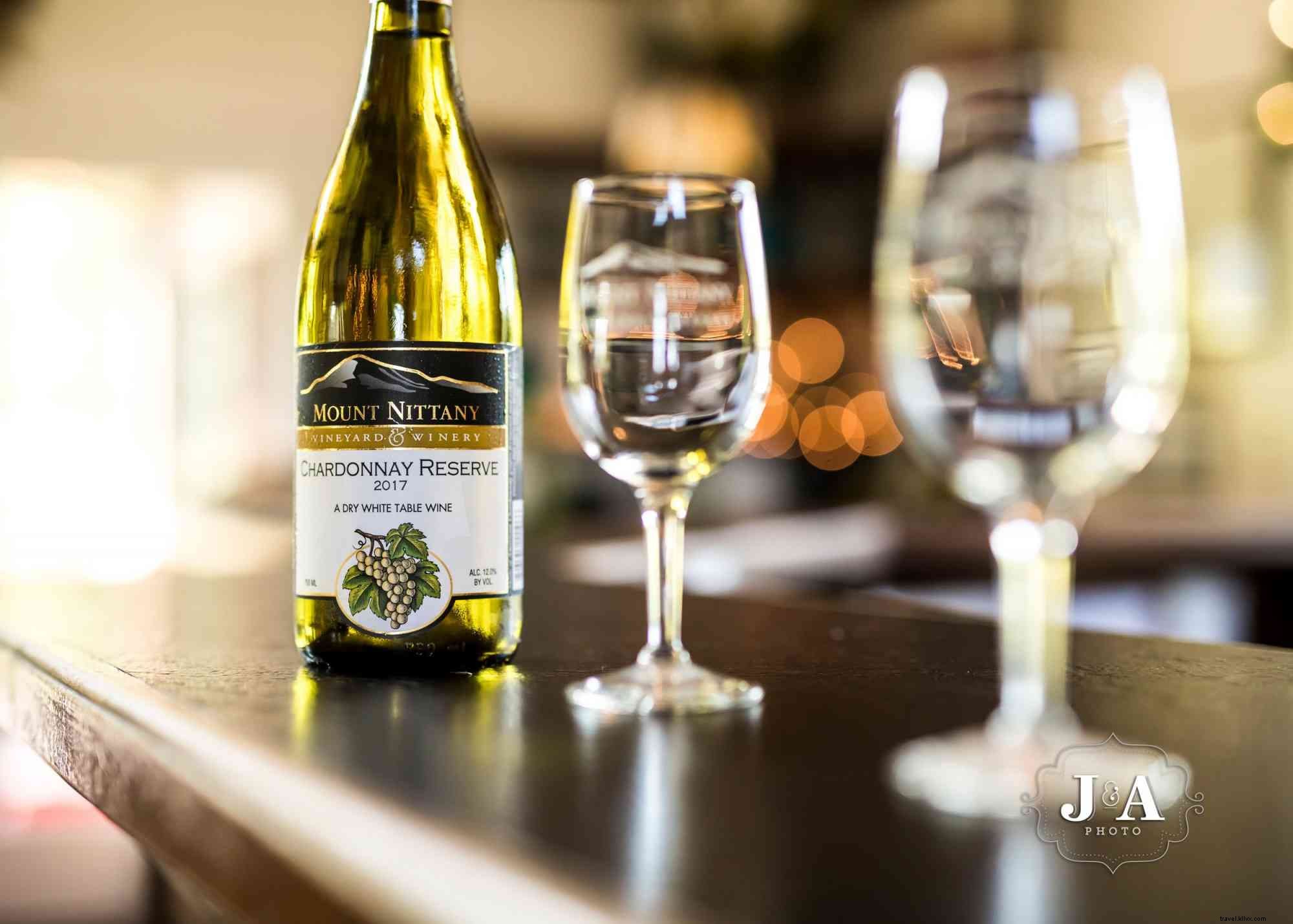 Profitez des vols viticoles dans le nouveau loft des vignerons de Mount Nittany Winery 