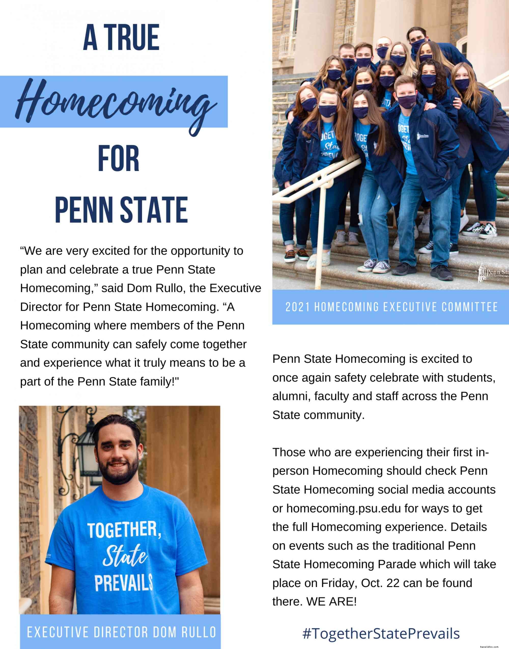 Kepulangan Sejati Untuk Penn State 