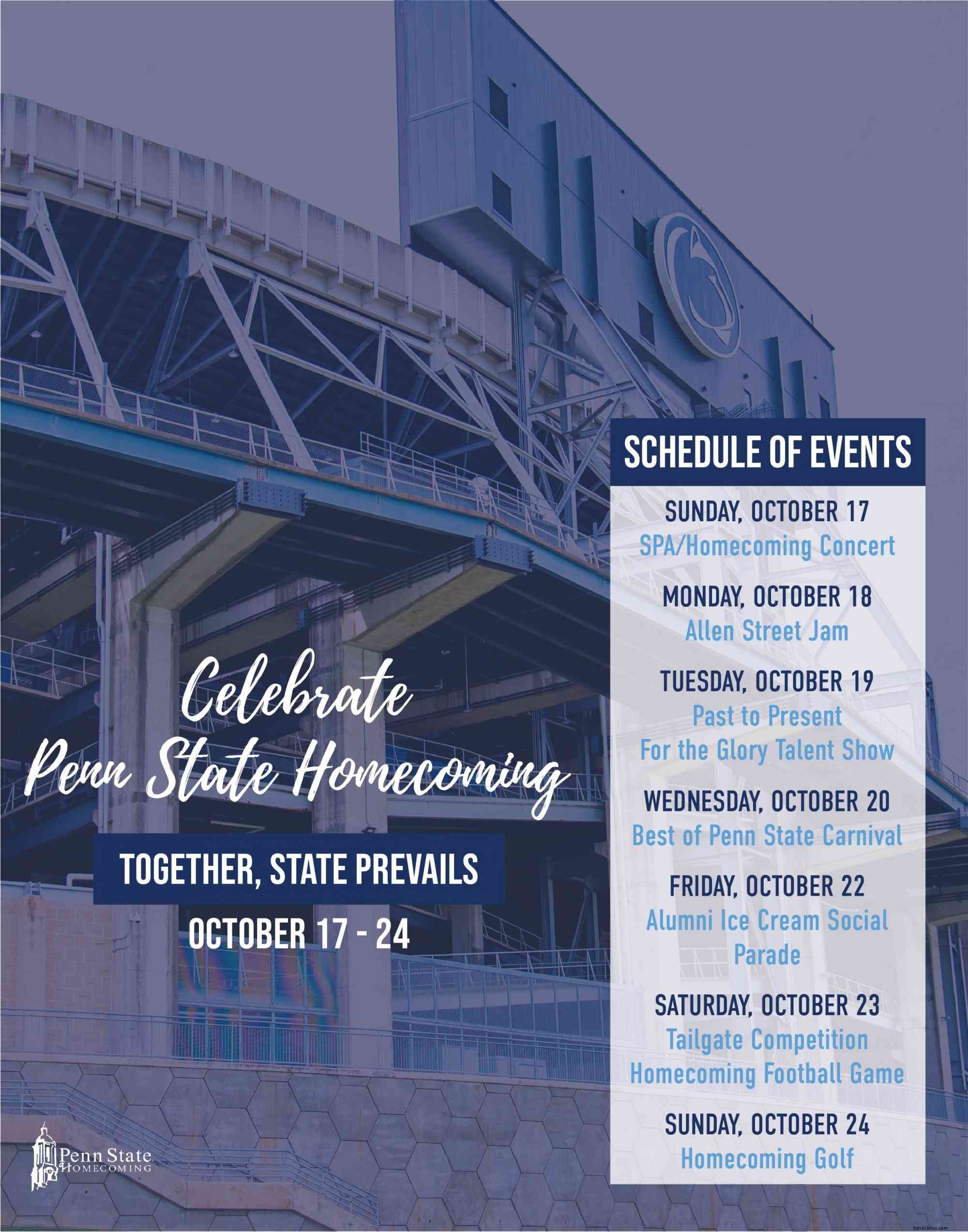 True Homecoming para Penn State 