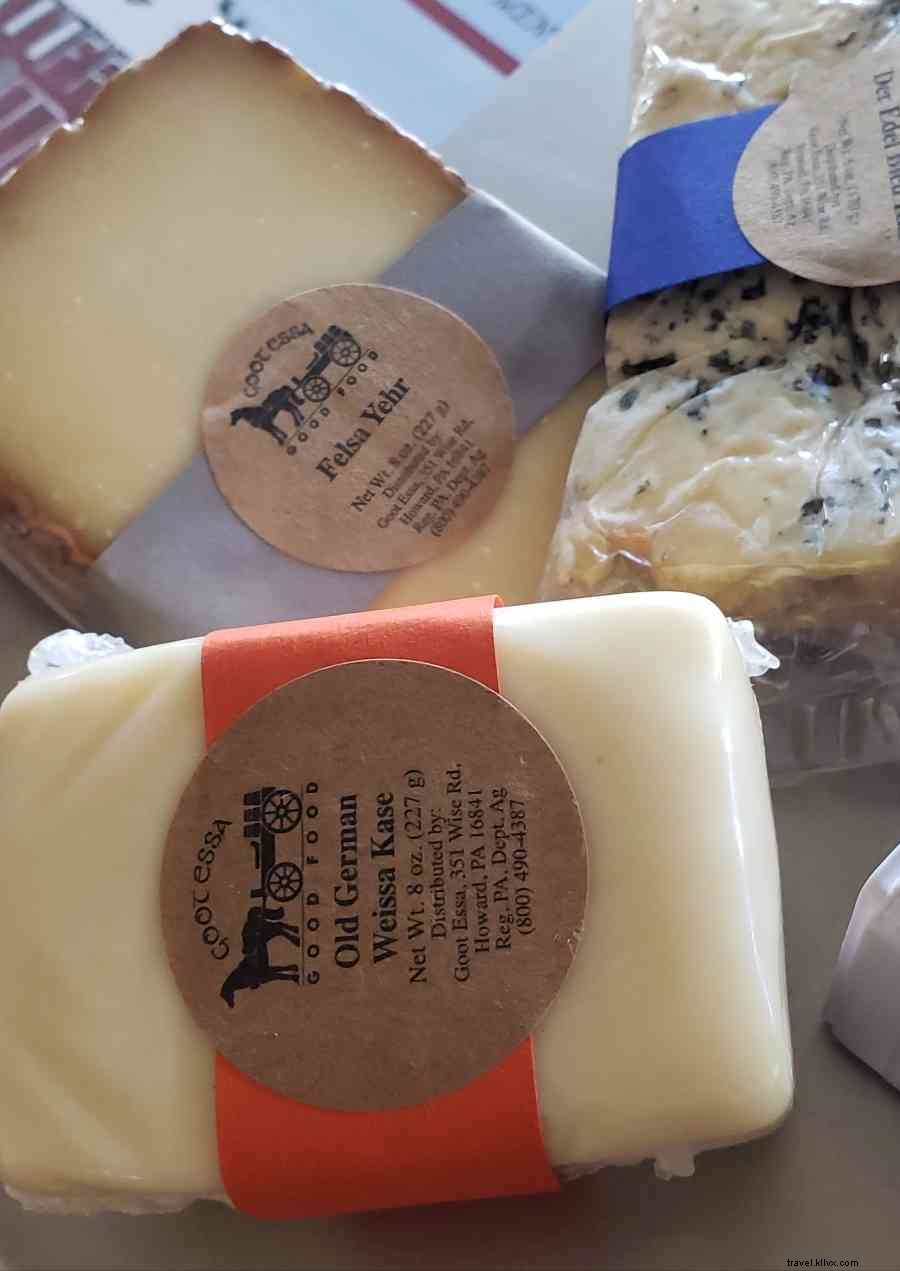 職人のアーミッシュチーズを顧客に届けるには、昔ながらの技術と伝統が融合しています 