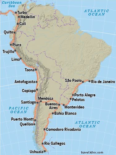 A Rodovia Pan-Americana:a viagem definitiva 