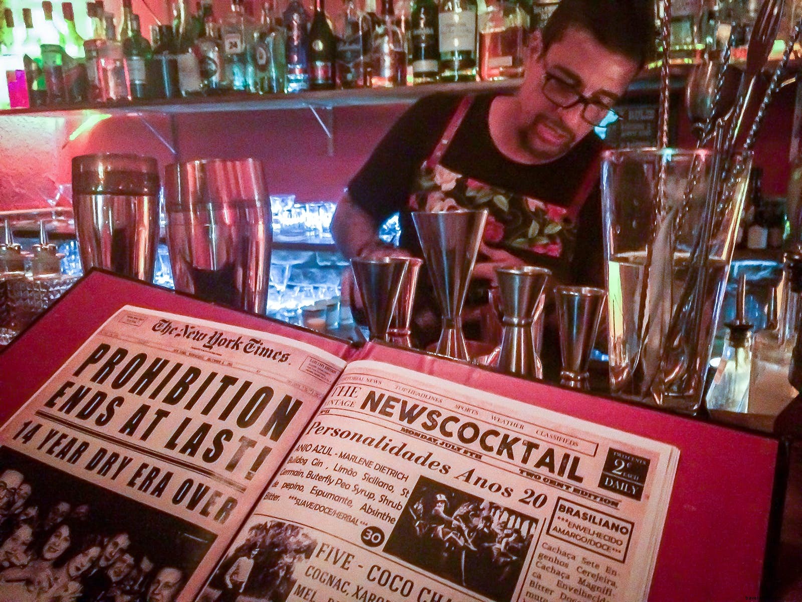 Bar tersembunyi terbaik di Rio de Janeiro yang bersejarah 