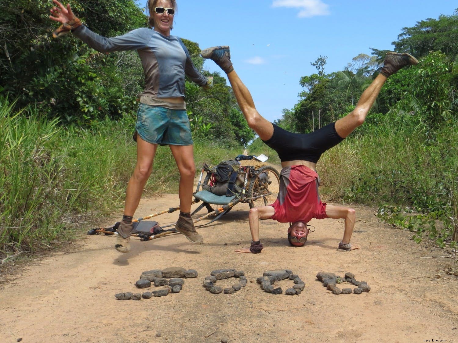  A existência mais bonita e simples :um casal compartilha sua experiência de correr 5.000 milhas pela América do Sul 