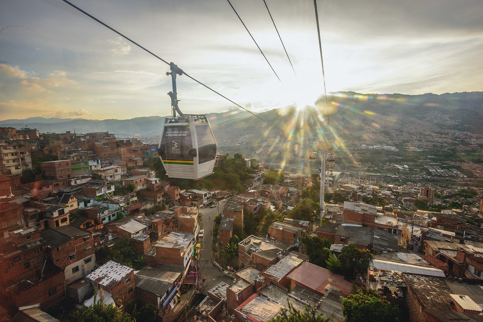 Metrocable Medellín:Tur tamasya anggaran terbaik Kolombia 