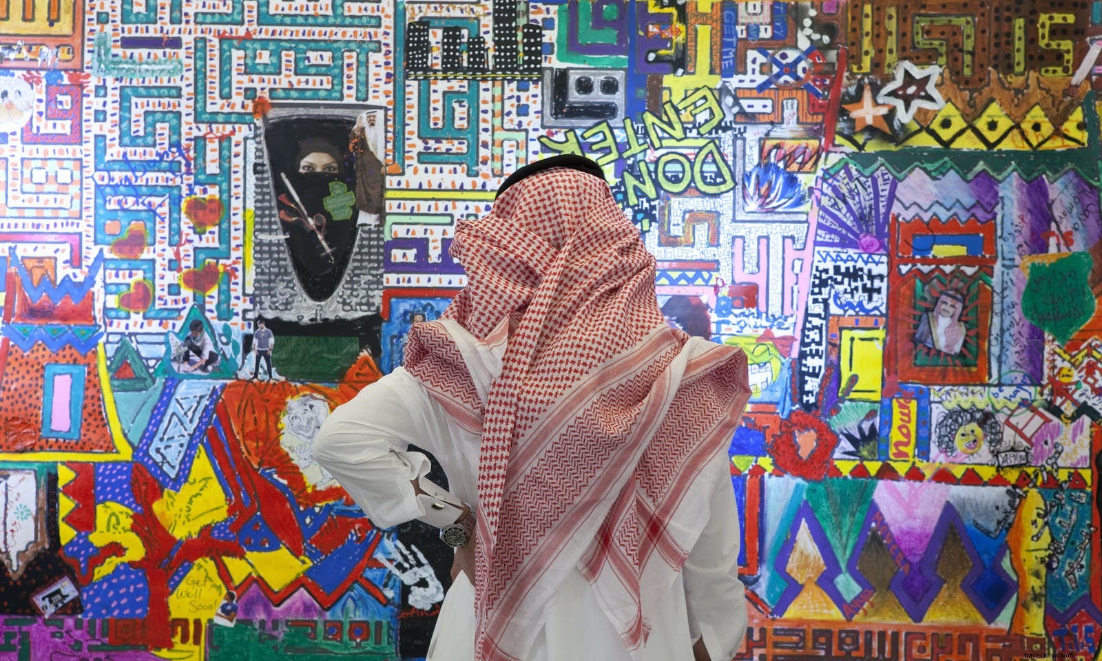 Pekerjaan sedang berlangsung:galeri penting dari kancah seni Riyadh yang sedang berkembang 
