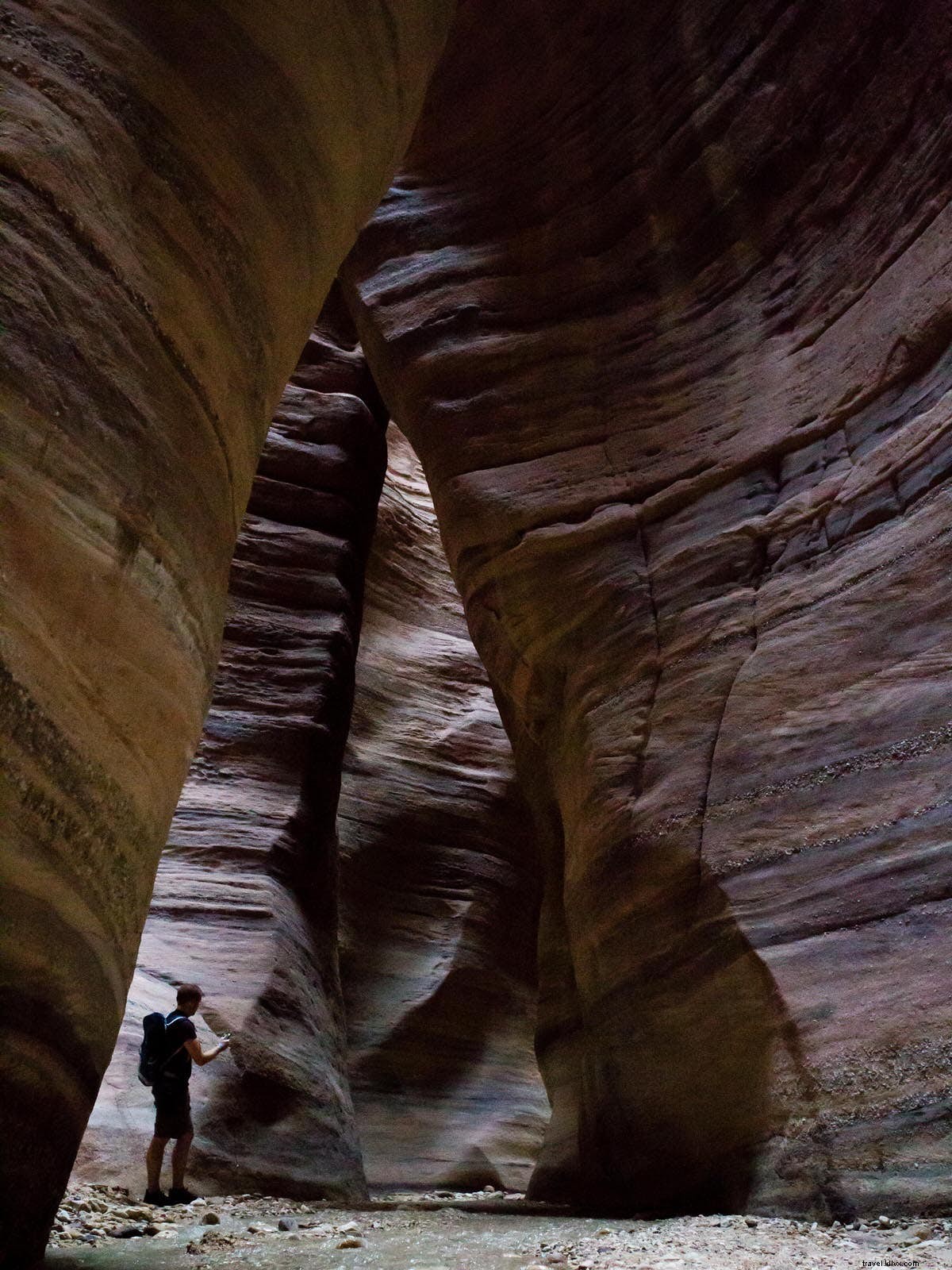 Randonnée dans les oueds et les cascades sur la côte jordanienne de la mer Morte 