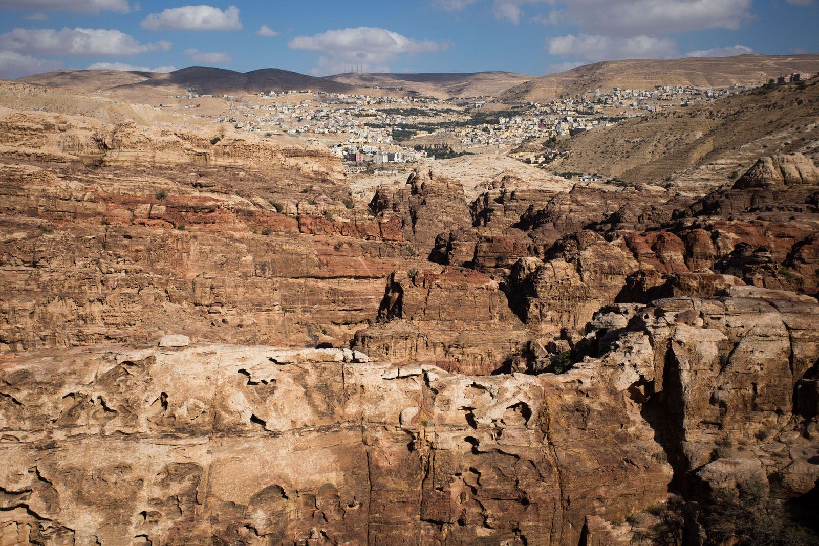 Petra inesperada:lados do site que você nunca viu 
