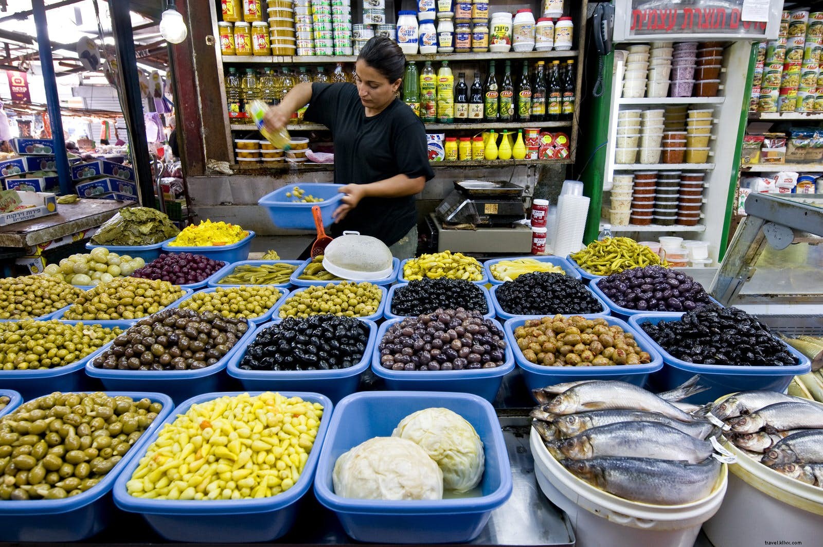 Mercado à mesa:pontos de visita obrigatória dentro e ao redor dos mercados de Tel Aviv 