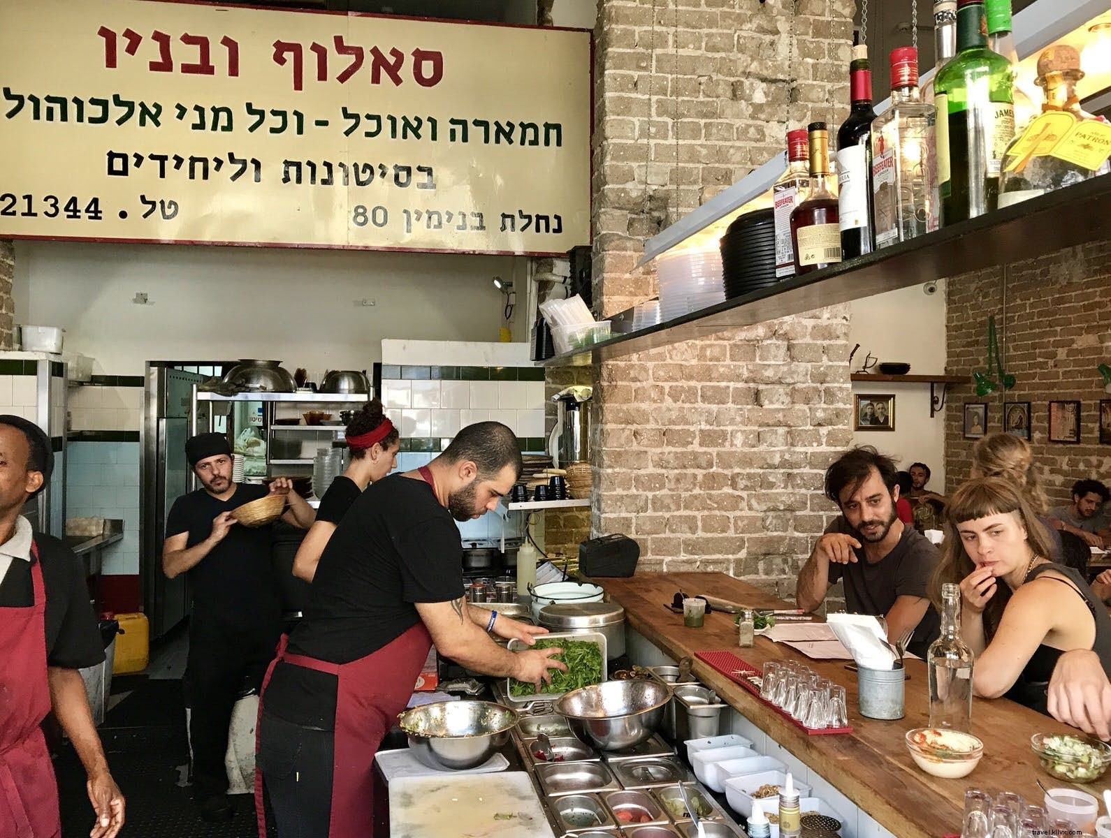 Du marché à la table :lieux incontournables dans et autour des marchés de Tel-Aviv 
