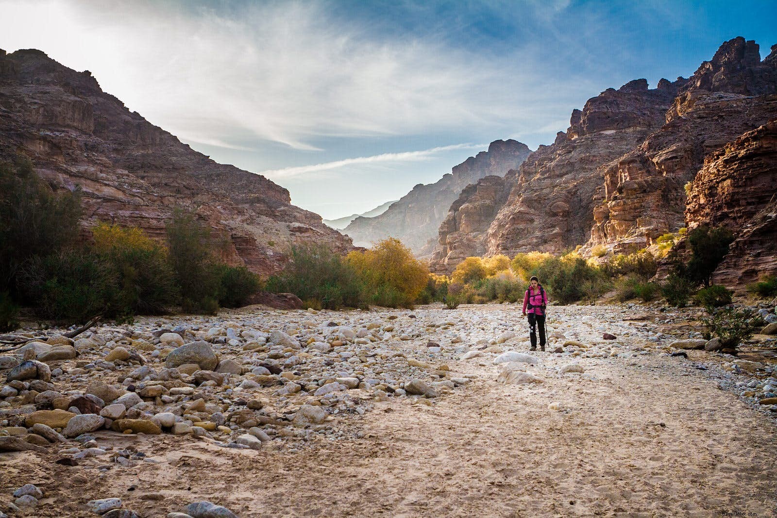 Caminhando pela trilha Jordan, a nova jornada cross-country do Oriente Médio 