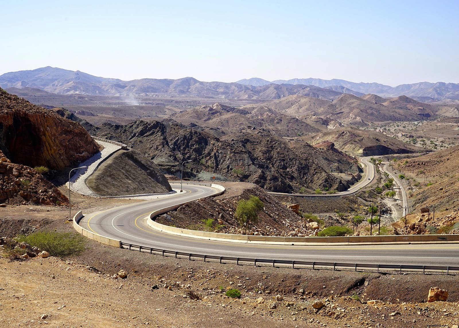 Pontos turísticos árabes:viagem de carro em Omã 