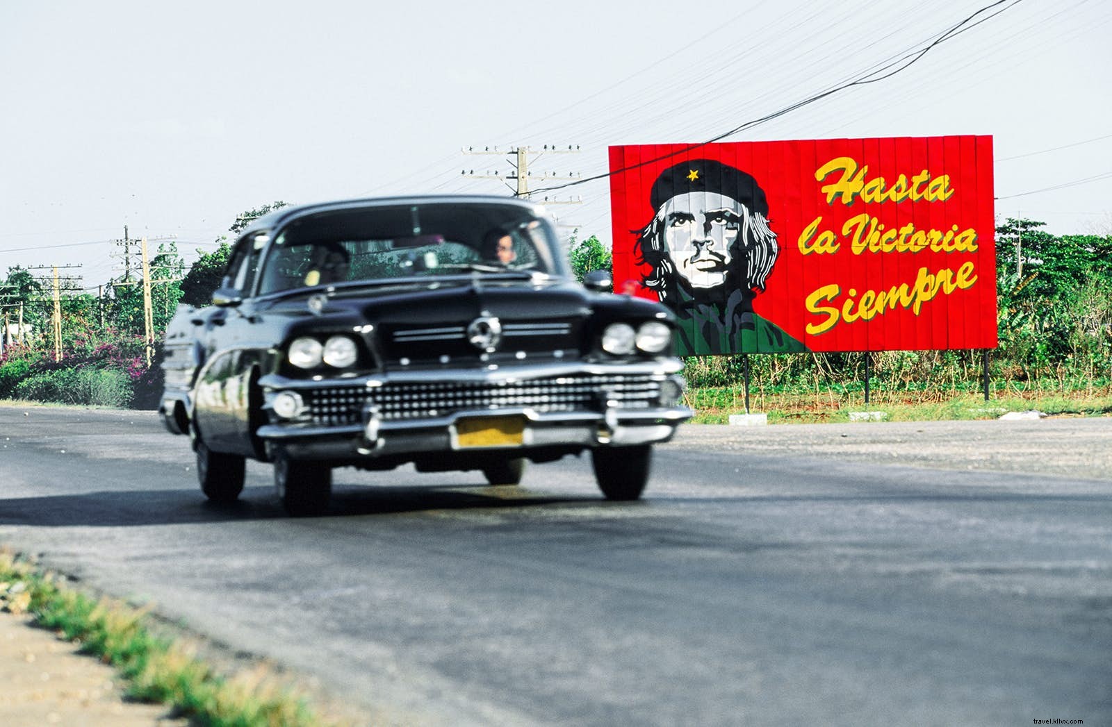 En el camino en Cuba 