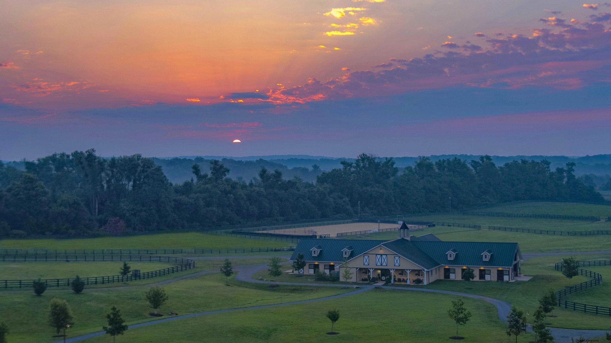 Os melhores lugares para curtir o nascer do sol ou o pôr do sol na Virgínia 