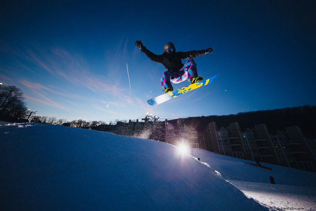 Plaisirs d hiver dans quatre stations de ski de Virginie 