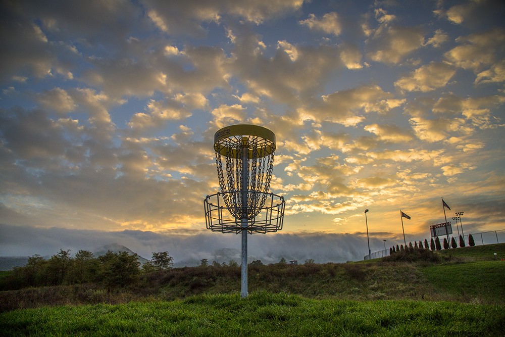 Juegue en estos campos de golf de 21 discos en Virginia 