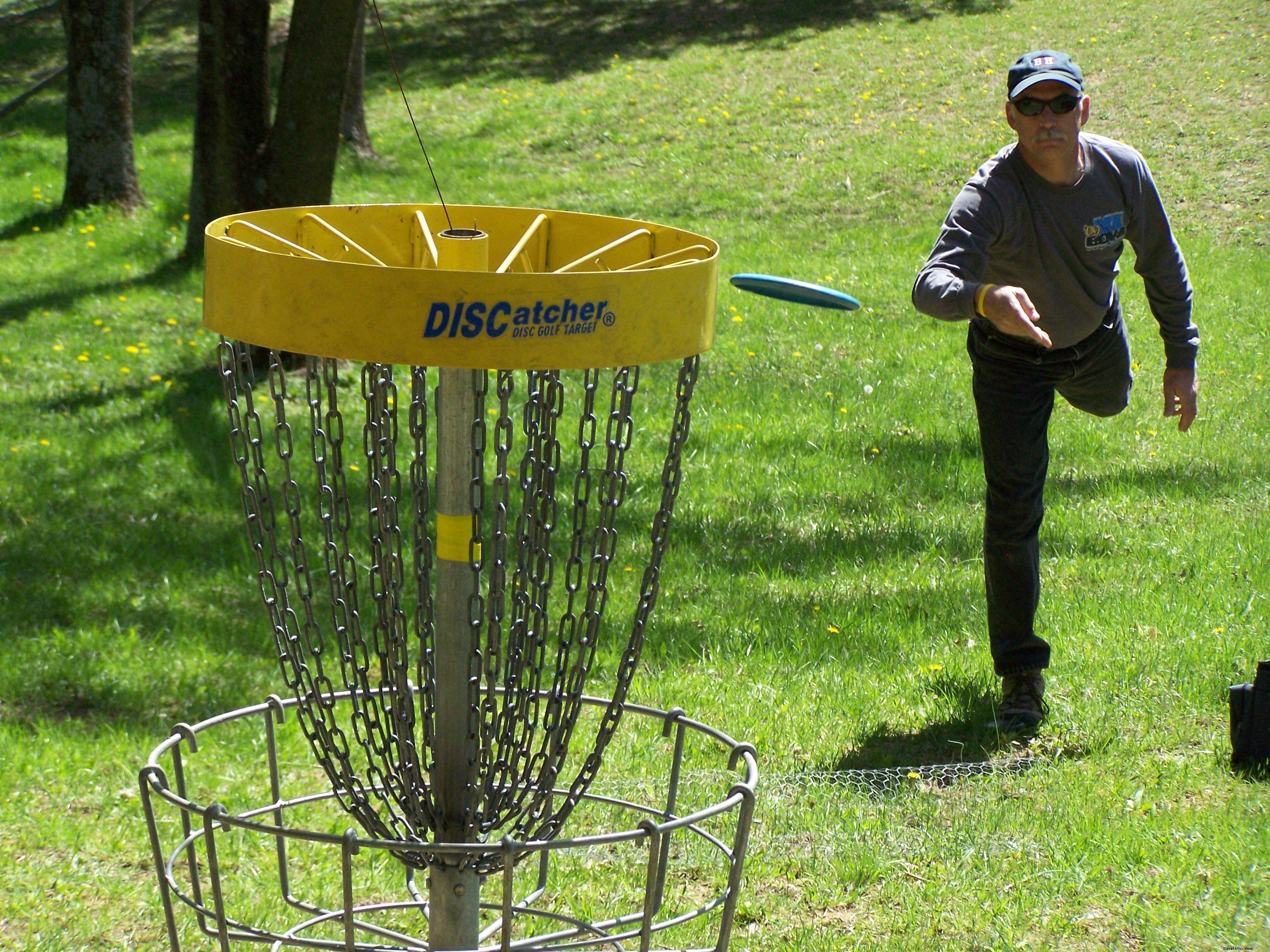 Jouez sur ces 21 parcours de disc golf en Virginie 
