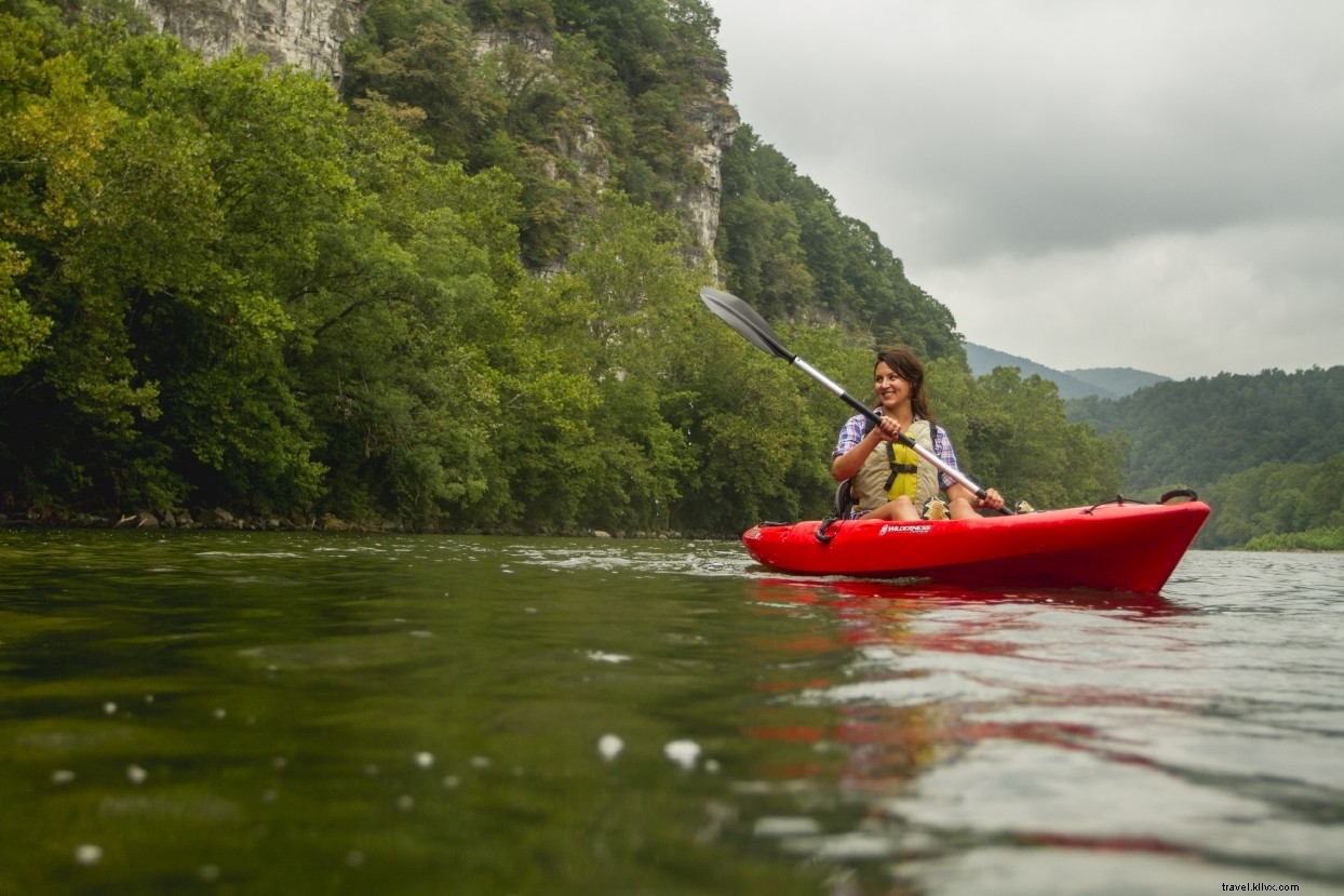 Explorando trilhas de água e Blueways da Virgínia 