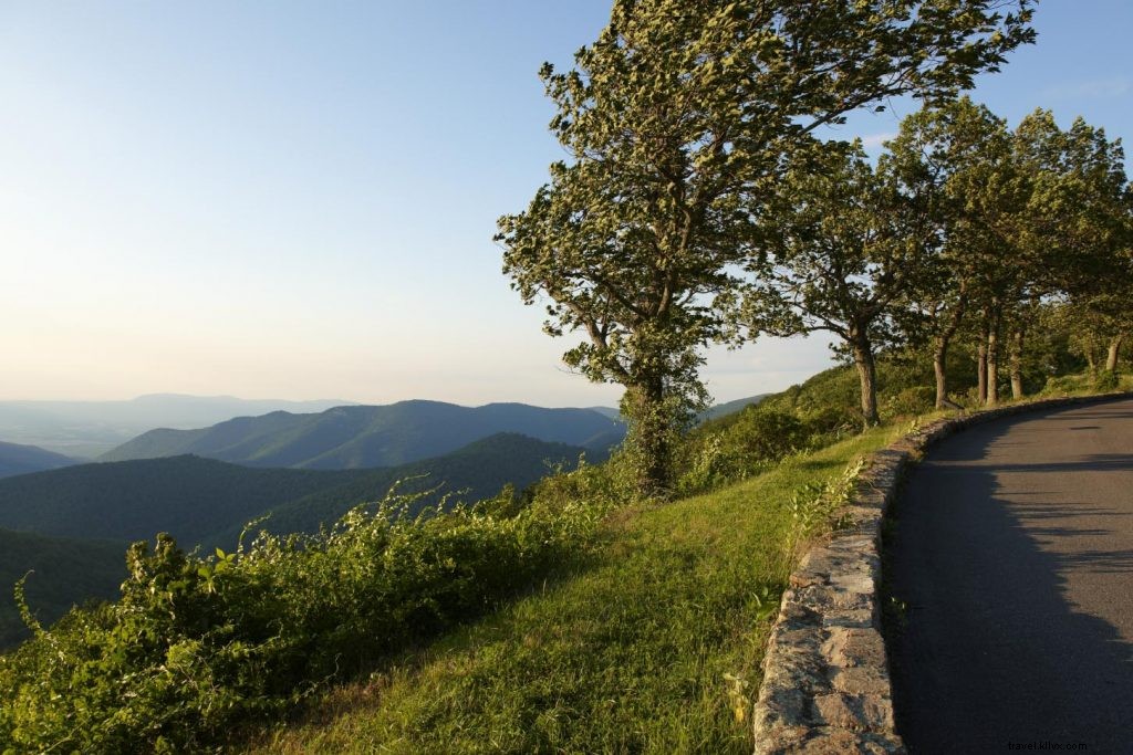Las rutas de ciclismo de carretera más emocionantes de Virginia 
