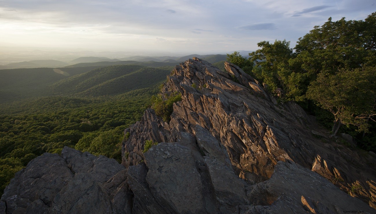20 picos da Virgínia com vistas de 360 ​​graus 
