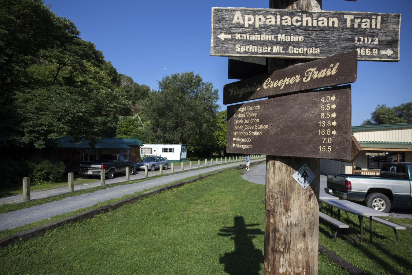 10 melhores viagens de mochila de 2-3 dias na Virgínia na Trilha dos Apalaches 