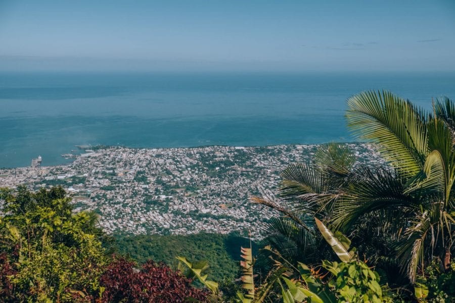 Guia de viagem e itinerário de amostra da República Dominicana 
