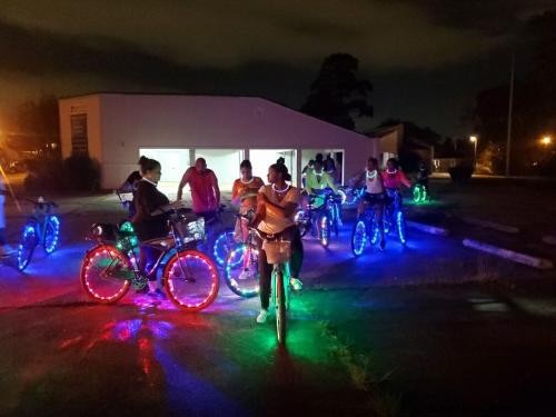 Lake City Cruisers - Bicicletas que iluminam a noite! 