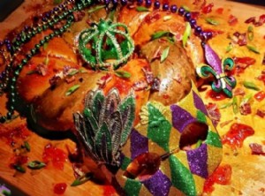 #EatSWLA:Mardi Gras Boudin King Cake Receta 