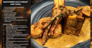 Smothered Gulf Shrimp and Tasso Recipe and Cooking Demo 