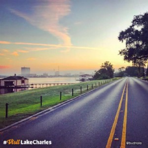 Passeio matinal:#VisitLakeCharles Foto do mês 