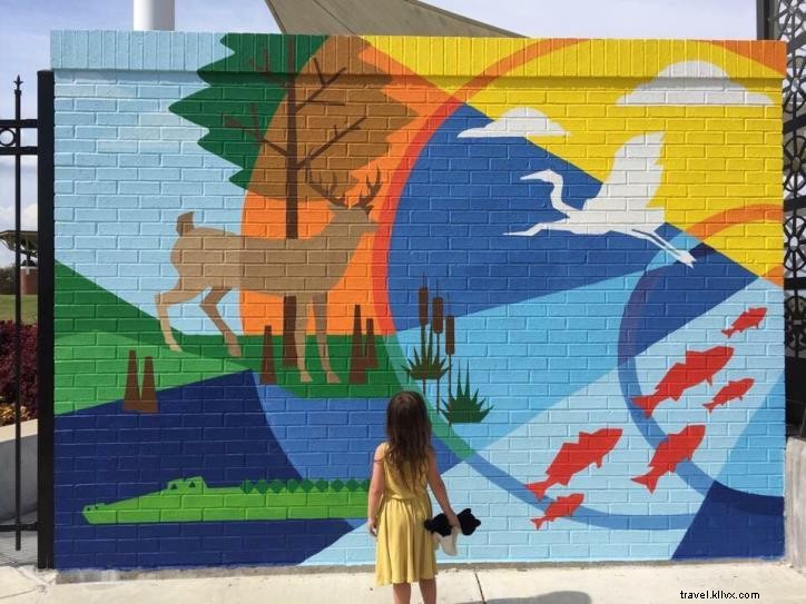 Recorrido por las paredes de Lake Charles:13 murales que querrás ver 