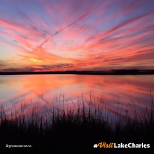 Grosse Savanne Sunset:#VisitLakeCharles Foto del mes 