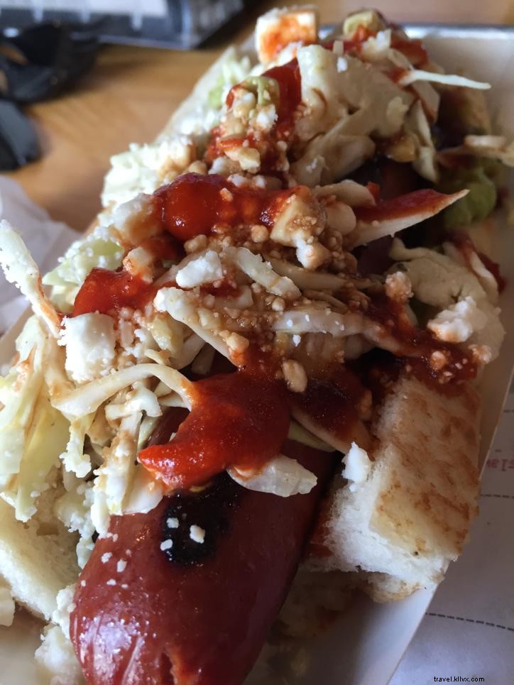 Botsky s:Spot de hot-dogs premium de Lake Charles 