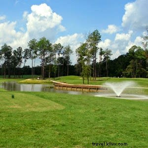 Jugar al golf en el suroeste de Louisiana 