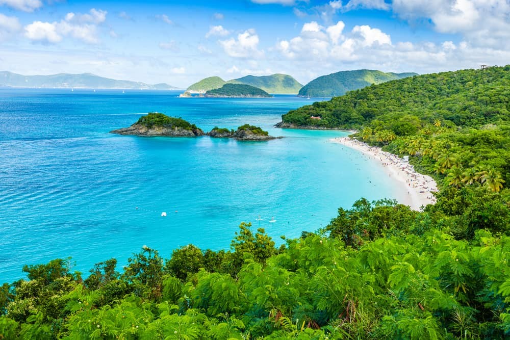 15 tempat terindah untuk dikunjungi di Kepulauan Virgin AS 