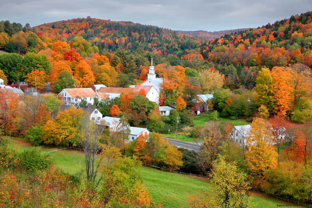 Os 21 melhores lugares para visitar em Vermont 