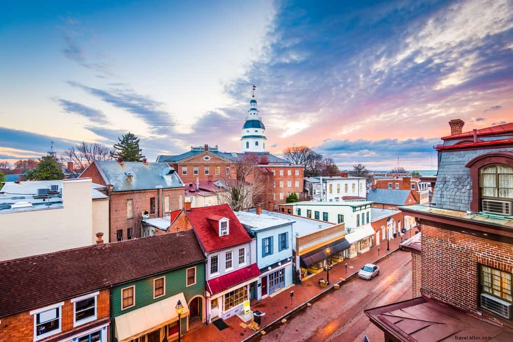 15 lugares mais bonitos para visitar em Maryland 