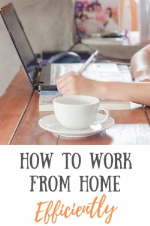 Dicas para trabalhar em casa com eficiência (e como manter a sanidade!) 