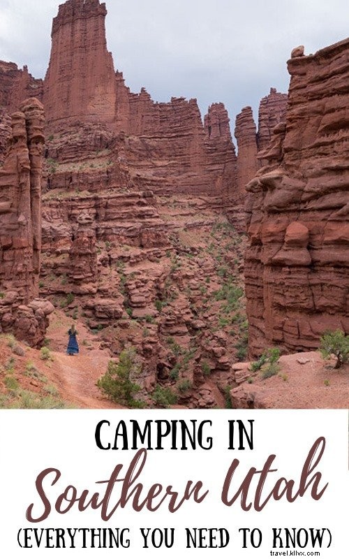 Camping no sul de Utah:tudo o que você precisa saber 