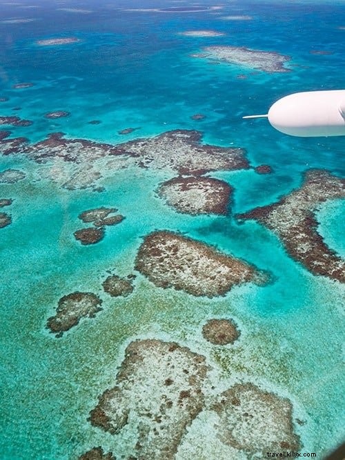 Comment réserver un vol panoramique Blue Hole au Belize 