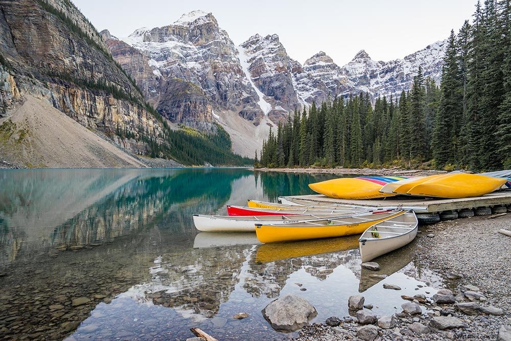 Los mejores lugares para tomar fotografías en el Parque Nacional Banff 