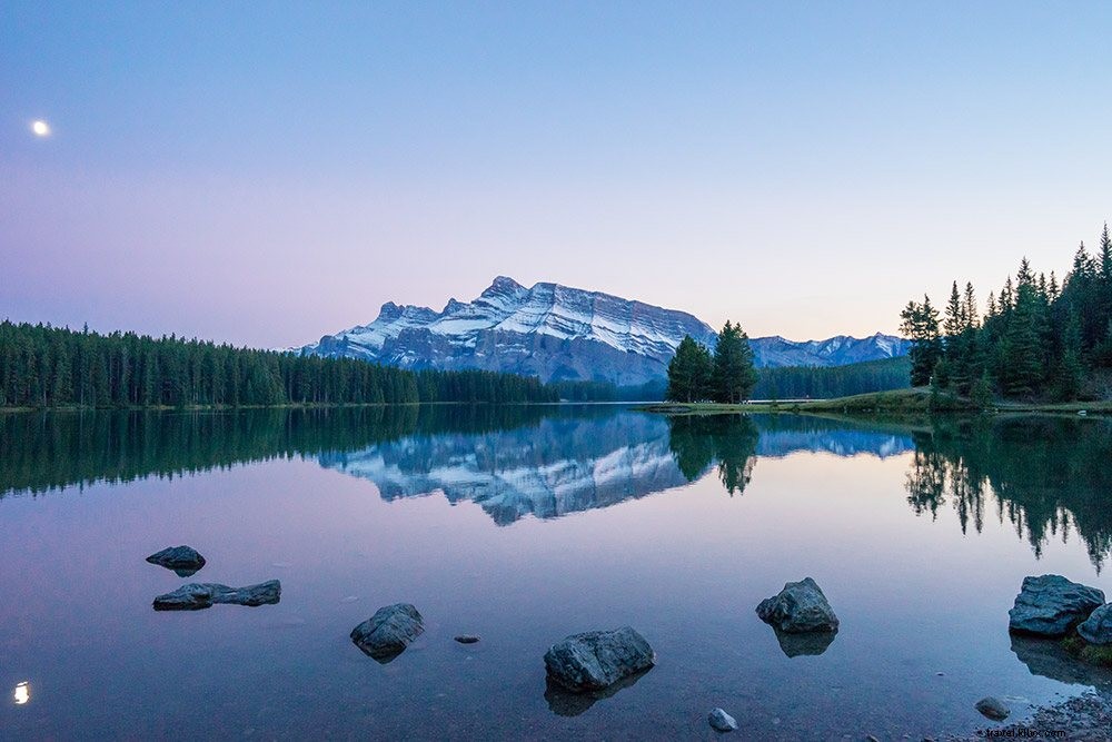 Os melhores locais para fotos no Parque Nacional de Banff 