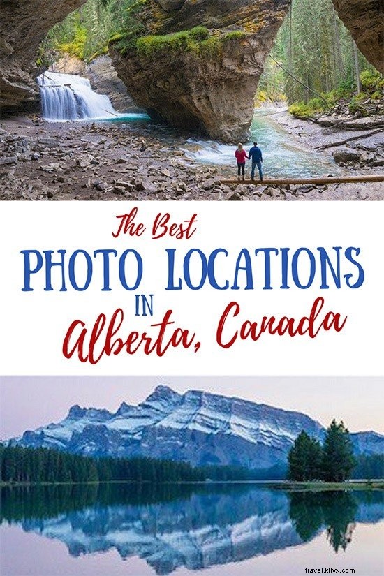 Las mejores ubicaciones para tomar fotografías en Alberta, Canadá 