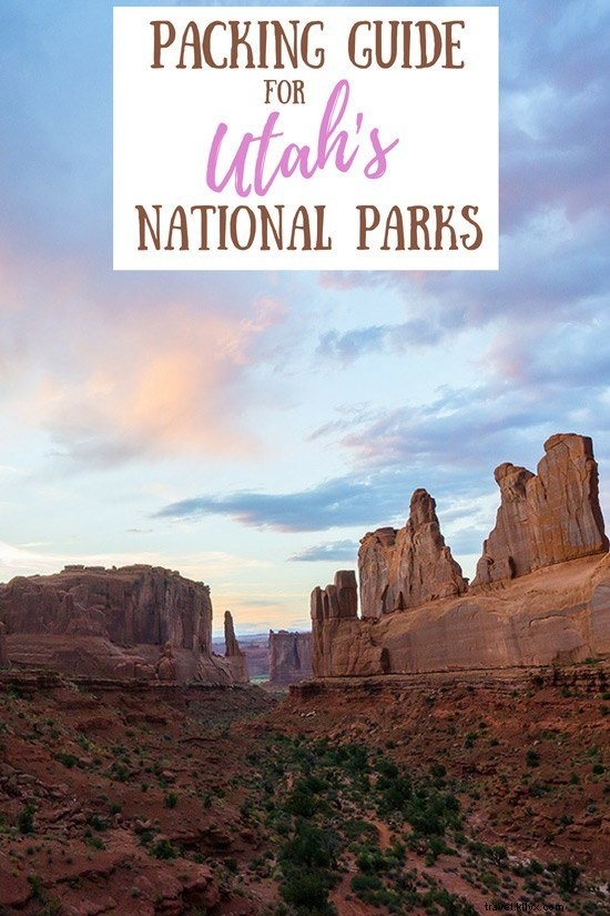 Cosa mettere in valigia per un viaggio nei parchi nazionali dello Utah 