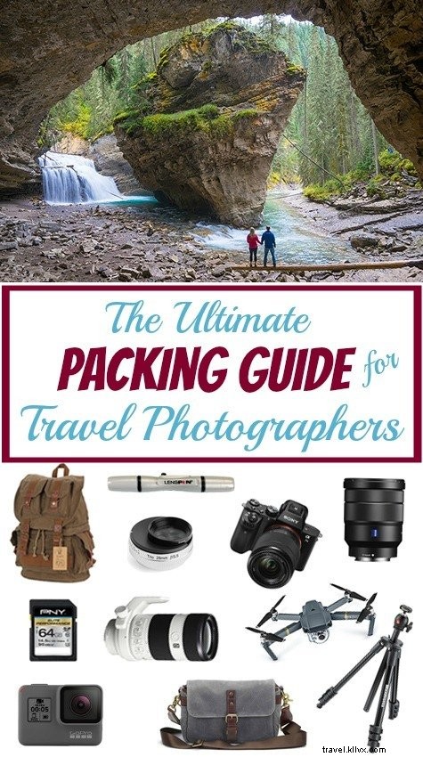 Le guide d emballage ultime pour les photographes de voyage (conseils d un pro !) 